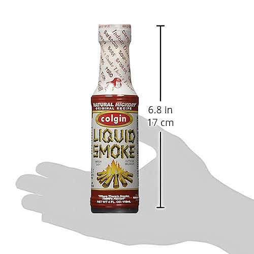 Miniatura 5 de Colgin Auténtico humo líquido de nogal de 4 onzas para cocineros caseros y entusiastas de la barbacoa, humo líquido para cocinar, rico y dulce sabor