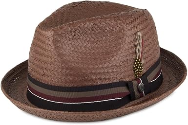 Jaxon \u0026 James Tribeca Straw Trilby Hat 