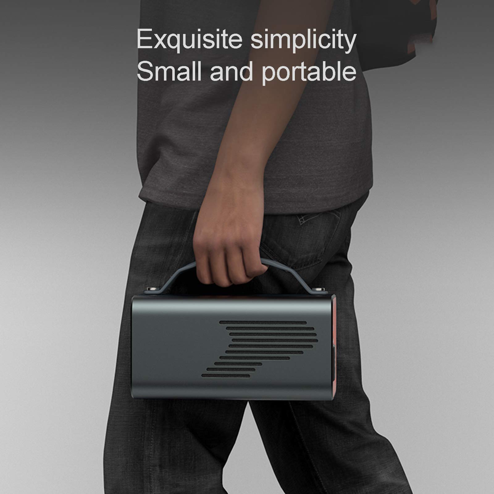 62400mAh generador portátil Recargable de Litio Paquete Generador de batería, 12V, Fuente de alimentación USB Salida Fuera de la Red de Emergencia para Acampar de Copia de Seguridad