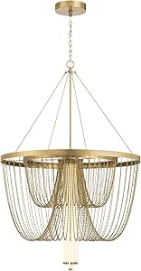 Minka-Lavery Jezelle 34.25" LED Pendant - Legacy Brass