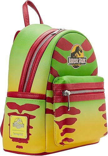 Miniatura 2 de Loungefly Jurassic Park Explorer Mini Mochila - Under the Sea Collectibles Exclusiva - Edición limitada de EE. UU, Verde, Mini mochila