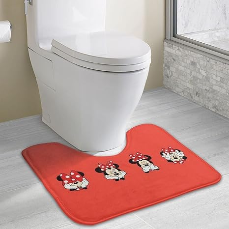 Amazon ディズニー トイレマット トイレ足元マット 大判 ふわふわ 吸水性いい 洗える 滑り止め付 防ダニ 防臭 吸水 速乾 足ふきマット バス 用品 トイレマット タンクカバー ホーム キッチン オンライン通販
