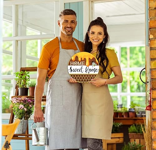 Miniatura 10 de D4DREAM Letrero de bienvenida de invierno, muñeco de nieve, decoración de invierno, con texto en inglés «Let It Snow», letrero de bienvenida para