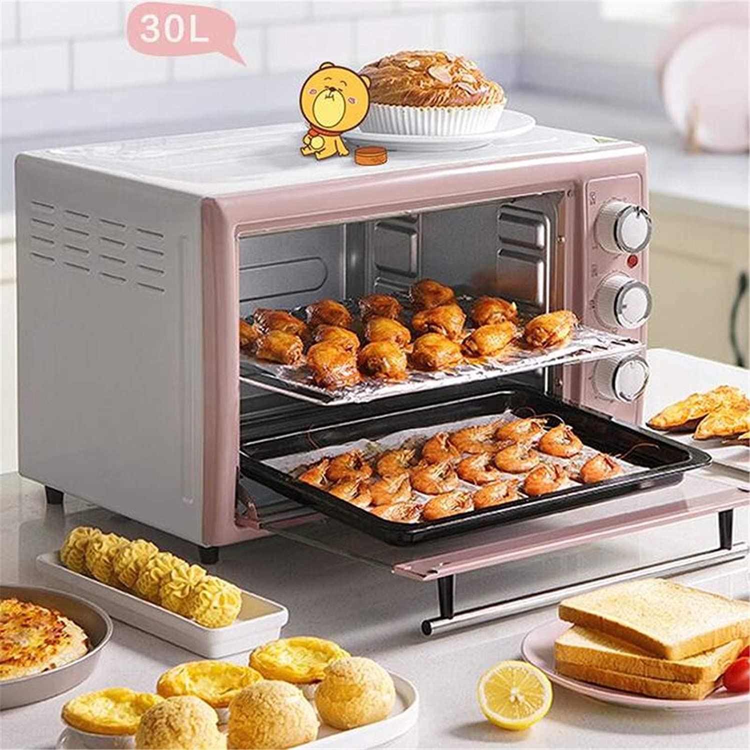 Oven Solo Forno a Microonde in Silver Tact Forno Elettrico Singolo Incorporato - Fornello Alogeno a Convezione Premium in Acciaio Inossidabile Utile
