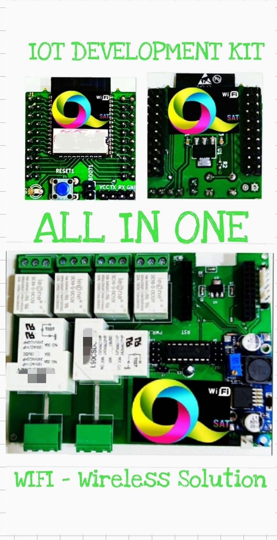 Buy QSAT IOT Wifi Switch Bluetooth Sw Relay Development Board 6 Channel