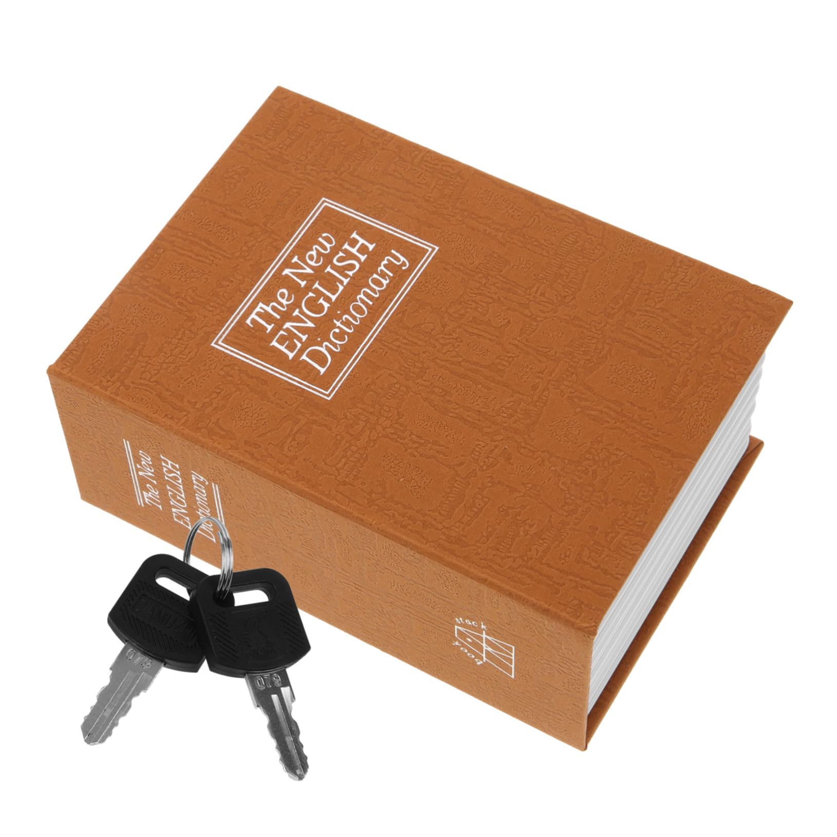 Angoily 4piezas Caja De Seguridad Forma De Con Cerradura Alcancía Para De y Billetes Caja De Almacenaje Retro