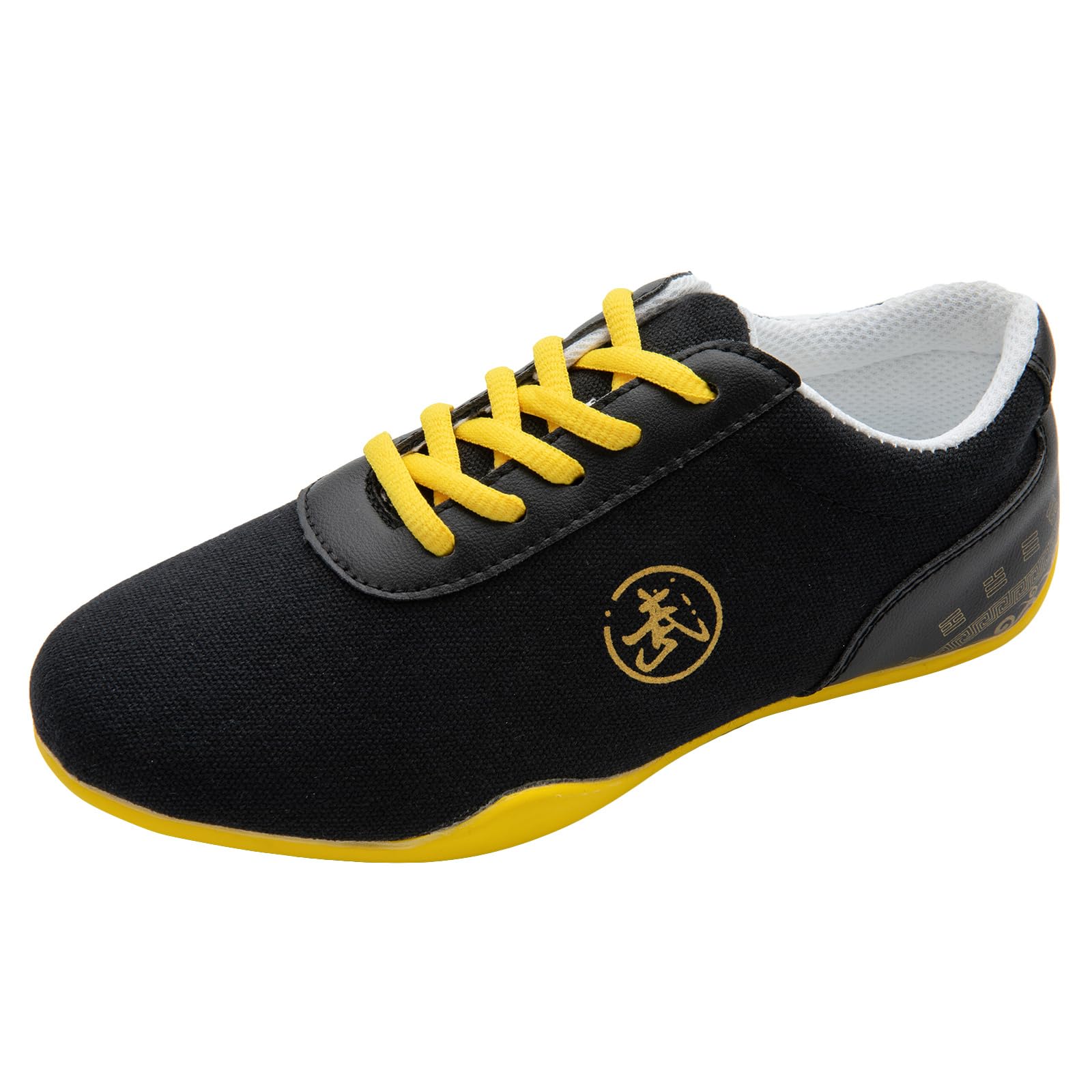 JiuQing Scarpe Tai Chi Uomo Donna Bambino Scarpe Arti Marziali Kung Fu Scarpe A Piedi Nudi in Tela per Taekwondo Camminata