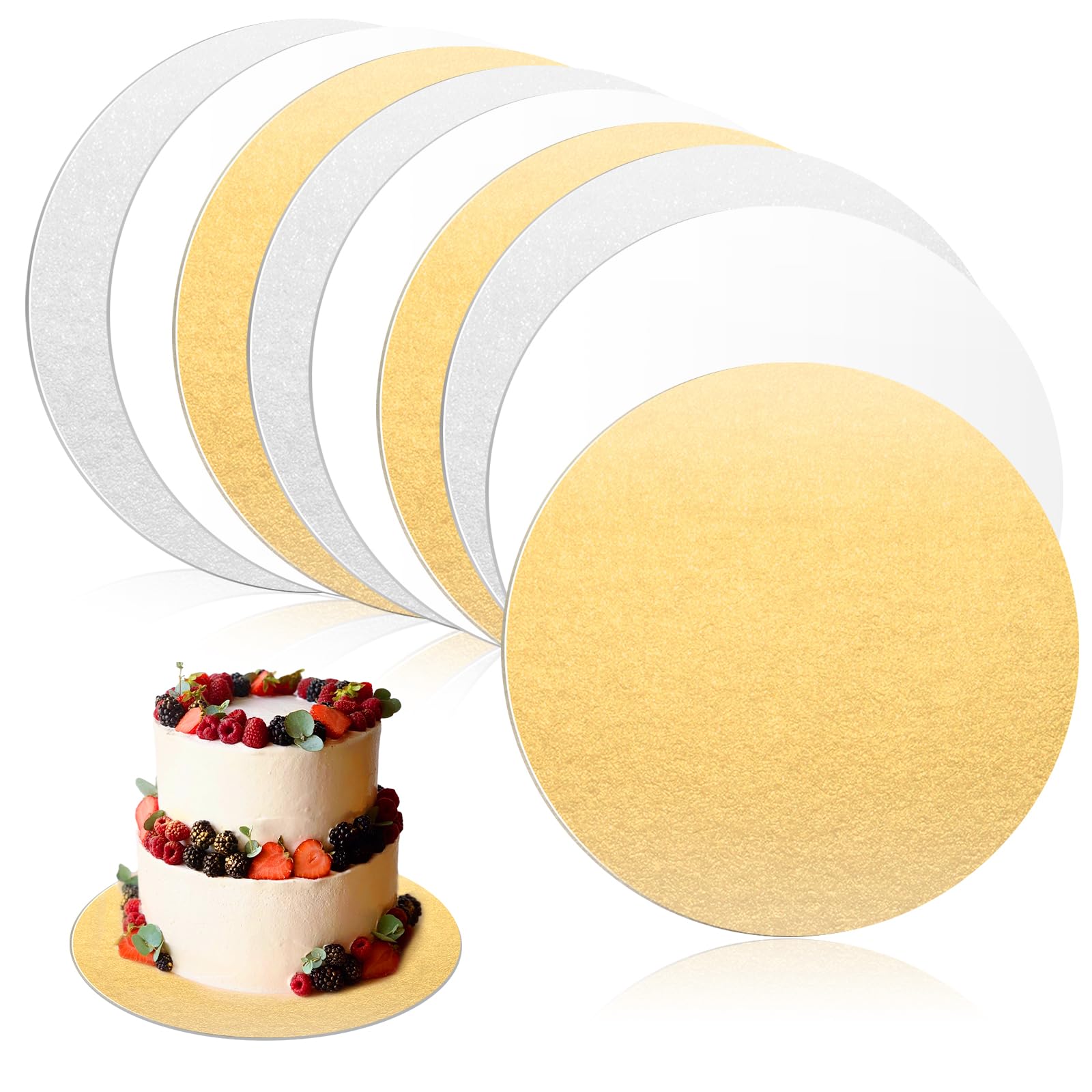 Cakeboard Wit Rond Extra Stevig 20cm