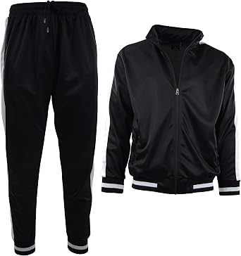 ChoiceApparel Mens Athletic 2 Piece Tracksuit Set