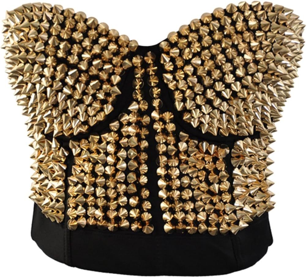 studded corset top