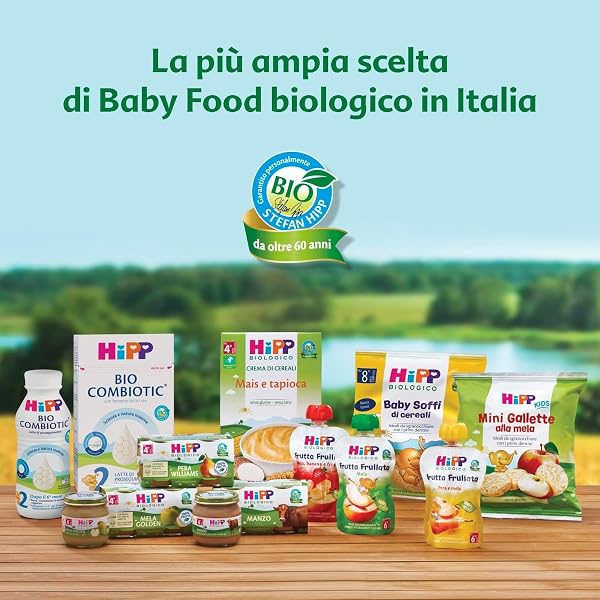 HiPP - Crema di Cereali Istantanea per Neonati, con Multicereali Integrali 100% Biologici, Senza Zuccheri Aggiunti, 7 Confezioni da 200 gr, Cereali Integrali HiPP - 5