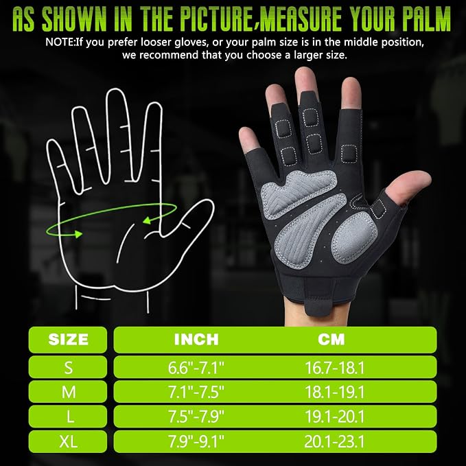 Guantes de Entrenamiento Seektop Talla X-Large Negro miniatura 6