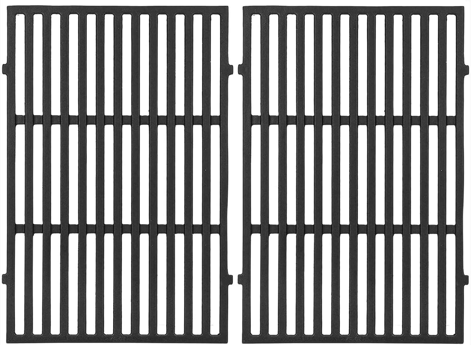 7638 Cast Iron Cooking Grid Grate for Weber Spirit E-310 E-320 S-310 300 series Spirit II E-310 SP320 Spirit 700 Genesis Silver B/C, Genesis Gold B/C 46510001 47510001 45010001 49010001(2 Pack)