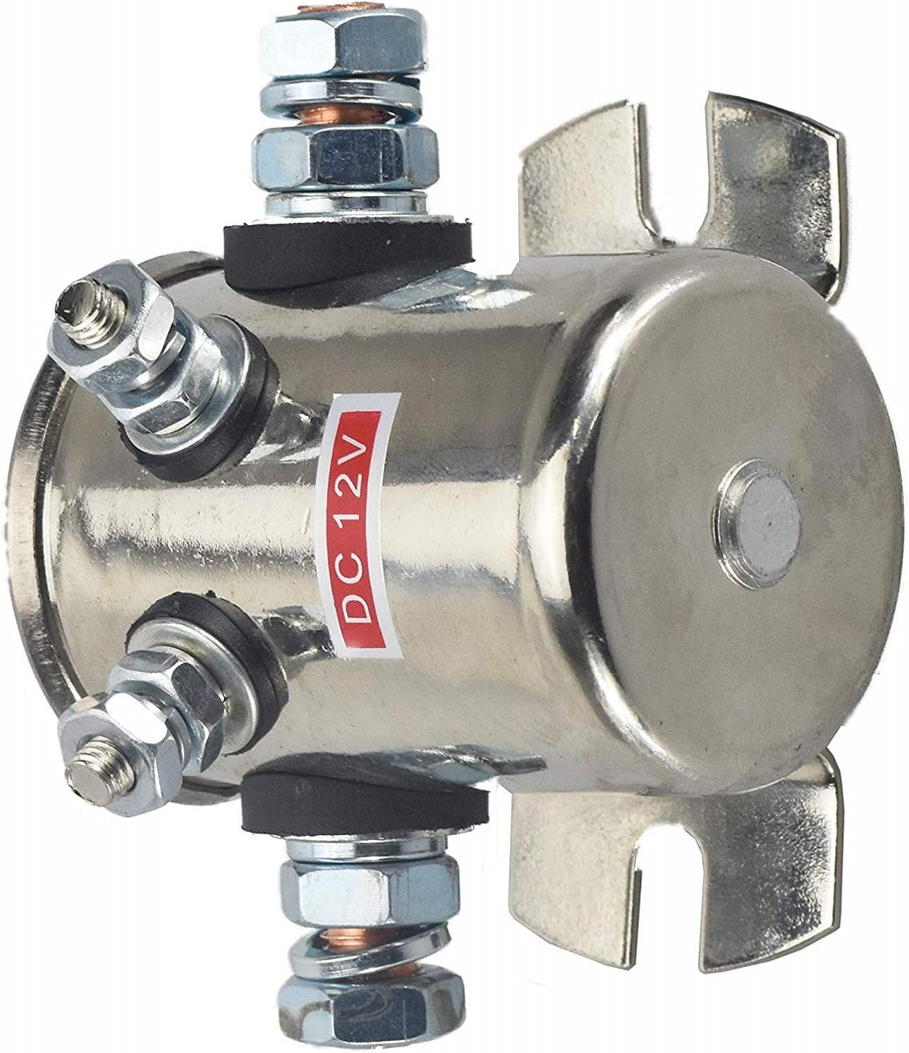 Max 300A Continuous Duty Solenoid Relay Nickel-Plating for Winch, Golf Carts, Marine in Rush 12VDC E-Z-GO Gas Marathon Models with 2 or 4-Cycle Engines by Lucky Seven