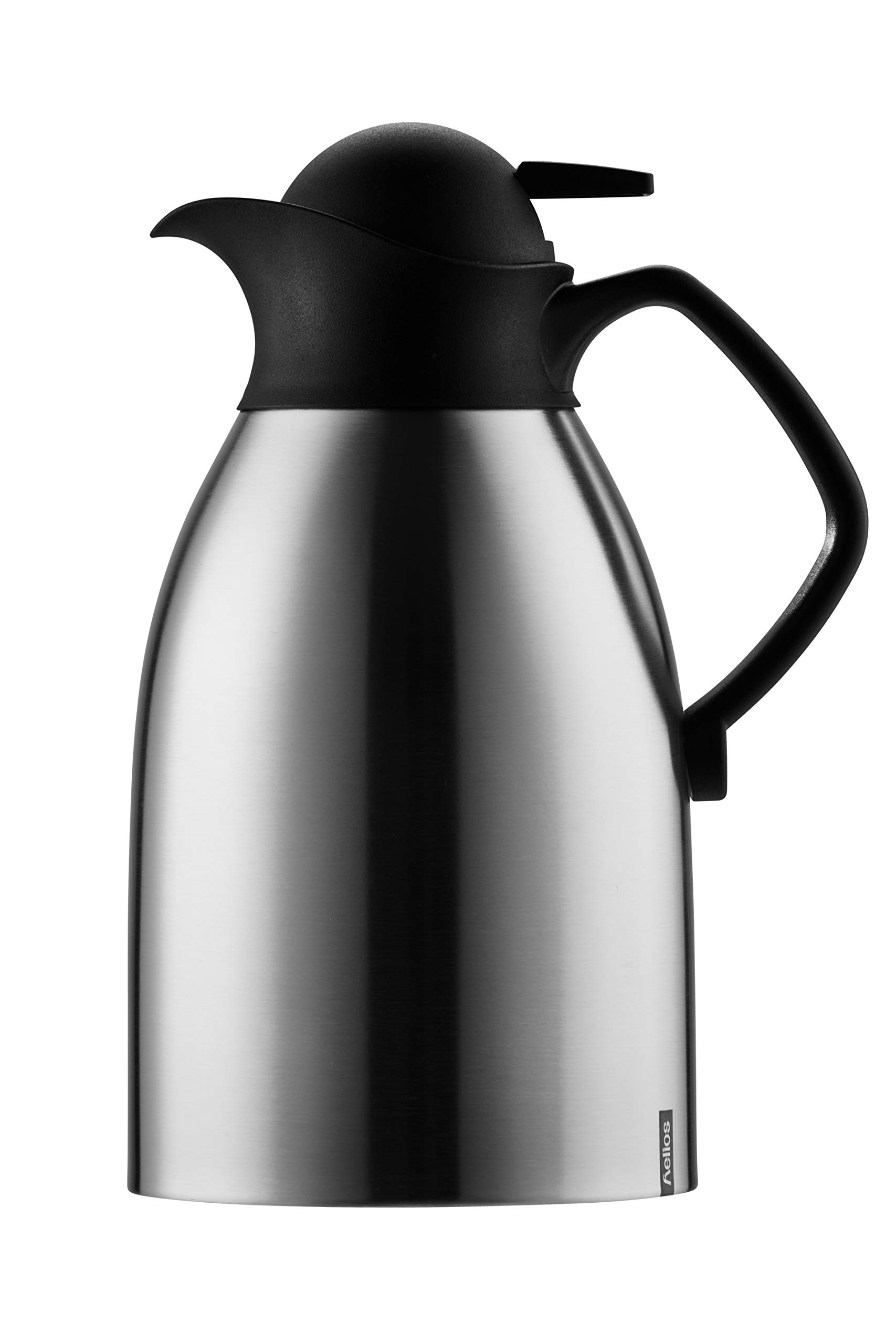Helios Enduro Push Stainless Steel Vacuum Jug 1.5 Litre
