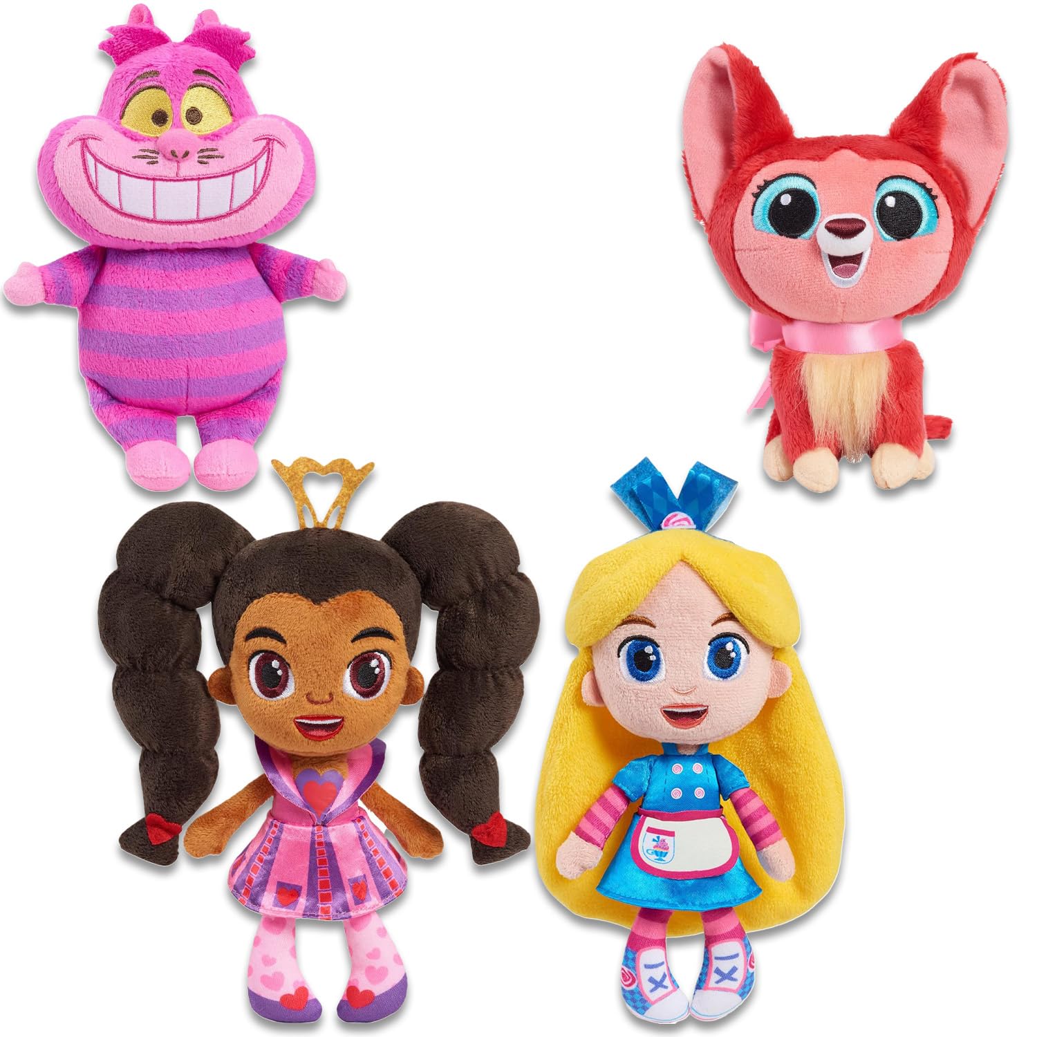 Amazon.com: Disney Alice's Wonderland Bakery Plush Toy Set - 4