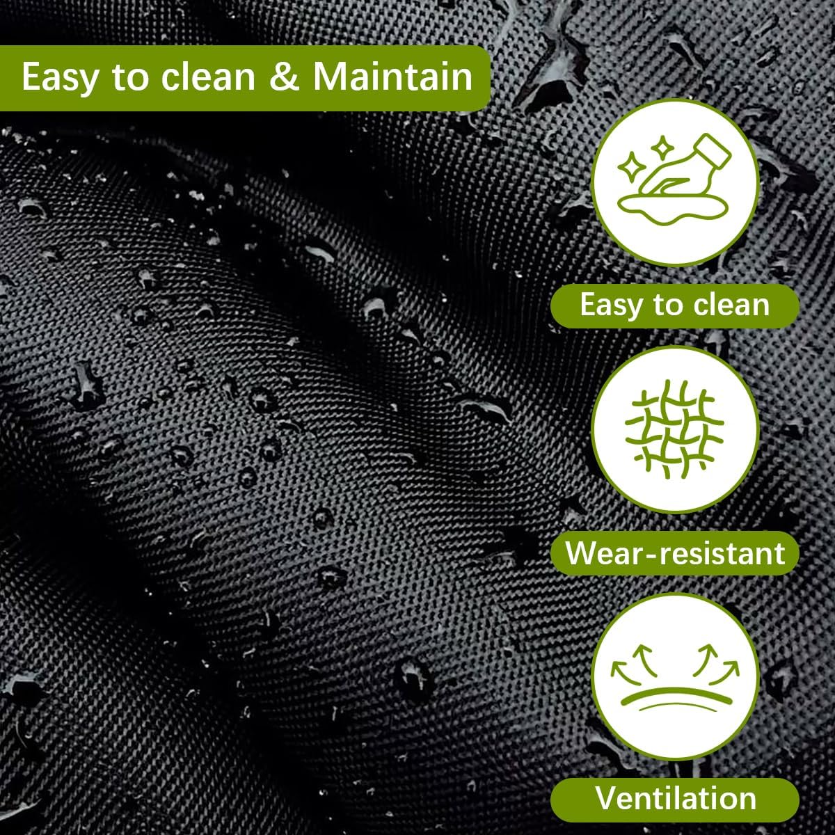 Cement Mixer Rain Protector Heavy-Duty Waterproof 600D Oxford Outdoor Loader Protection, 59.06" × 33.46" × 51.18", Fits Most Mini Skid Steers, Bobcat, Kubota, Toro Dingo, Vermeer, New Holland