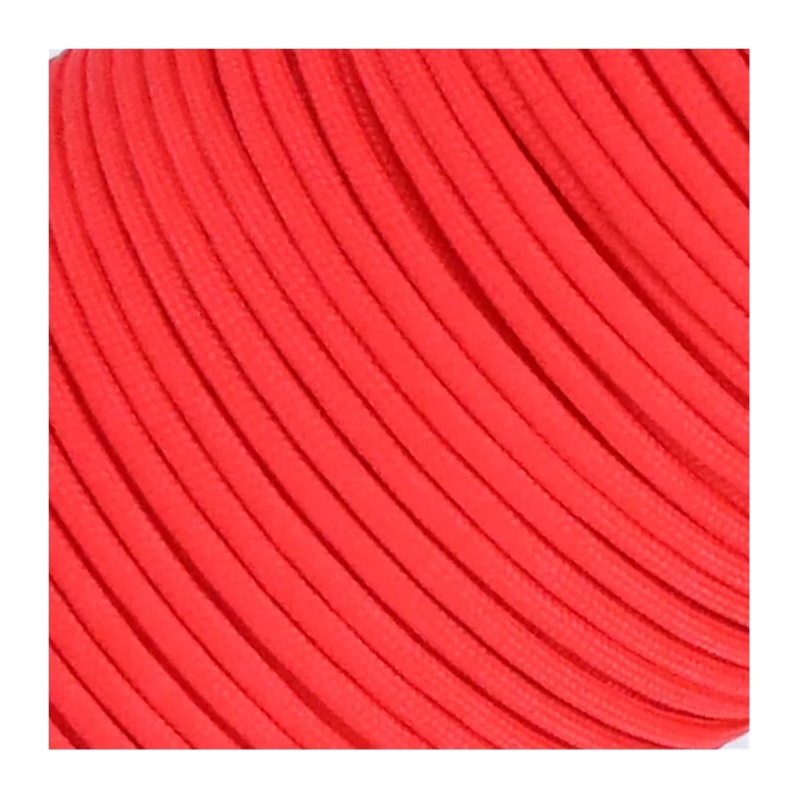 Paracord 5M/15M/30M 7-Core 550 Paracord 4mm Parachute Cord Outdoor Camping survival Rope kit Umbrella Tent Lanyard Strap Clothesline(31 Red,30m spool version)