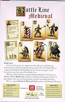 Amazon.co.jp: バトルライン 中世版 (Battle Line Medieval