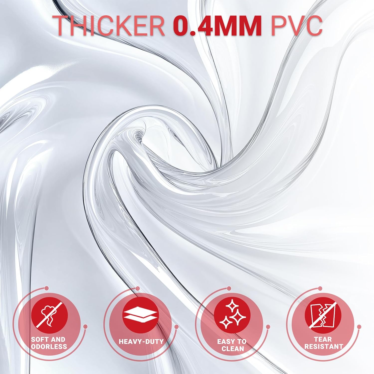  Heavy-Duty Clear Backpack for School and Work, Large Transparent Bag with Reinforced Straps thumbnail