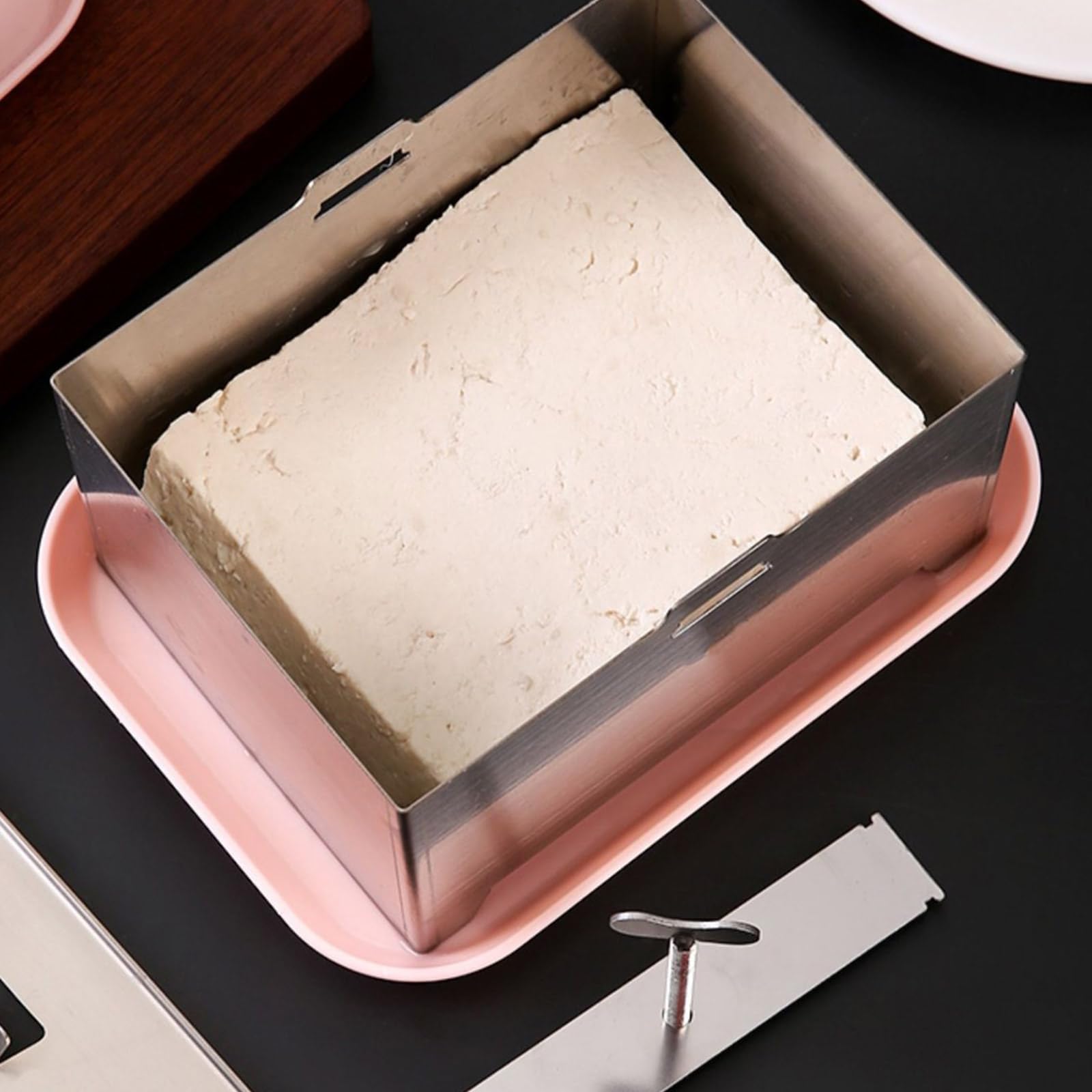 Gadget da cucina multifunzionale, colino per yogurt, formaggio, con parti rimovibili, lavabile in lavastoviglie, facile da pulire, lavabile in lavastoviglie