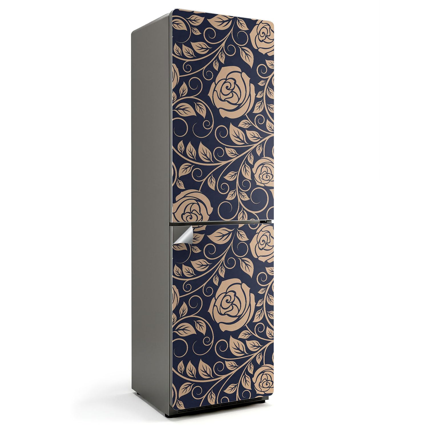 Autocollant pour réfrigérateur rénovation frigo abîmé cuisine