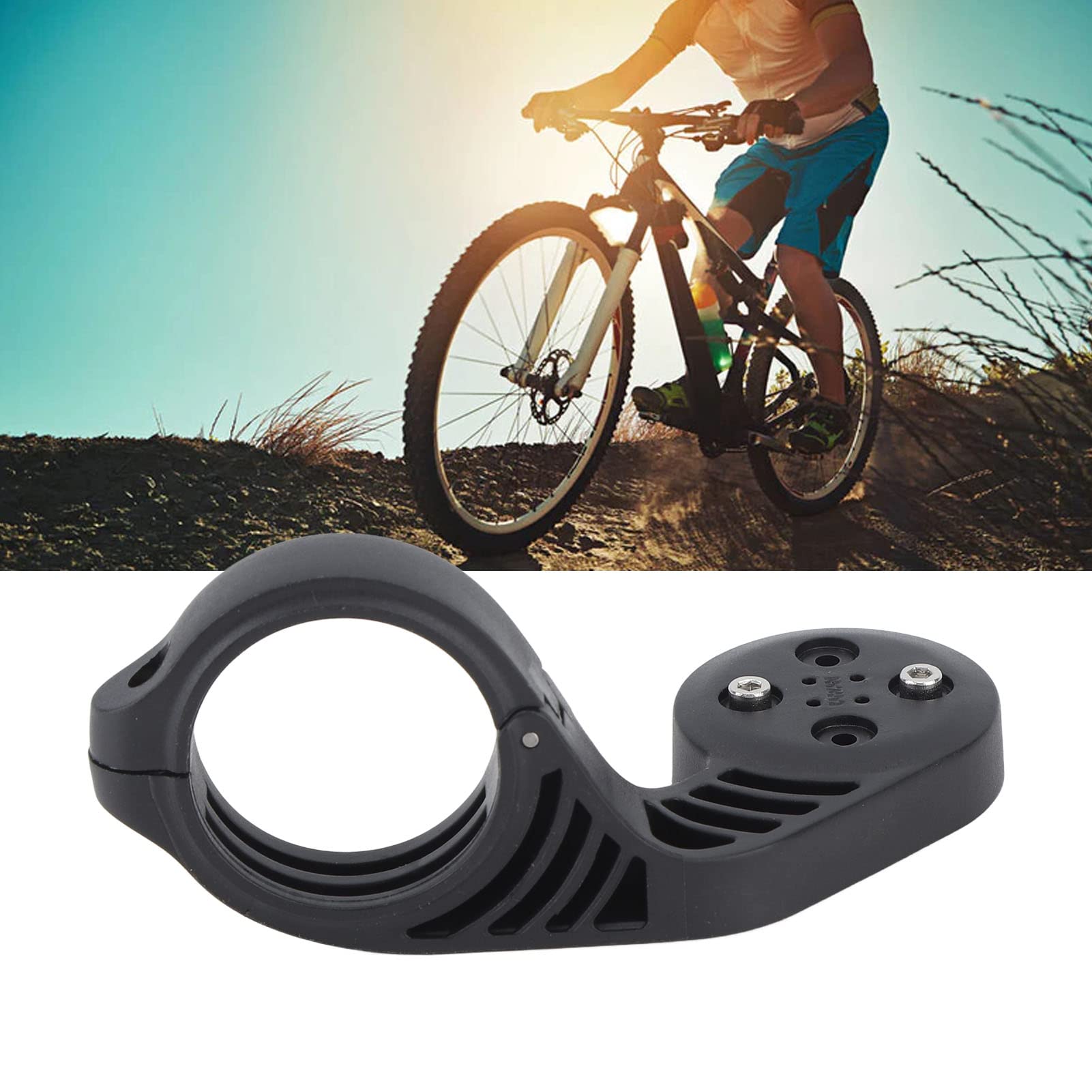 Bike Computer Mount, Bicycle GPS Odometer Extension Holder Bracket, Stable Bike Handlebar Mount for 25.4mm 31.8mm 35mm Diameter Handlebar(Bryton)