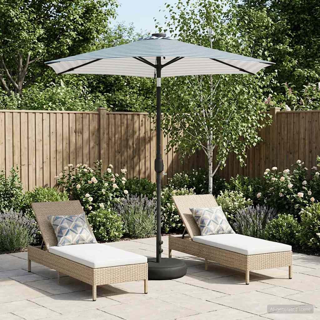 Parasol de jardin avec lumières LED pour illuminer vos soirées sur le balcon et la terrasse