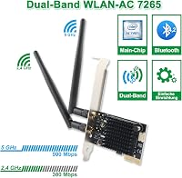 Ziyituod AC1200 WiFi PCI-E adapter Bluetooth 4.2 asztali számítógéphez 3