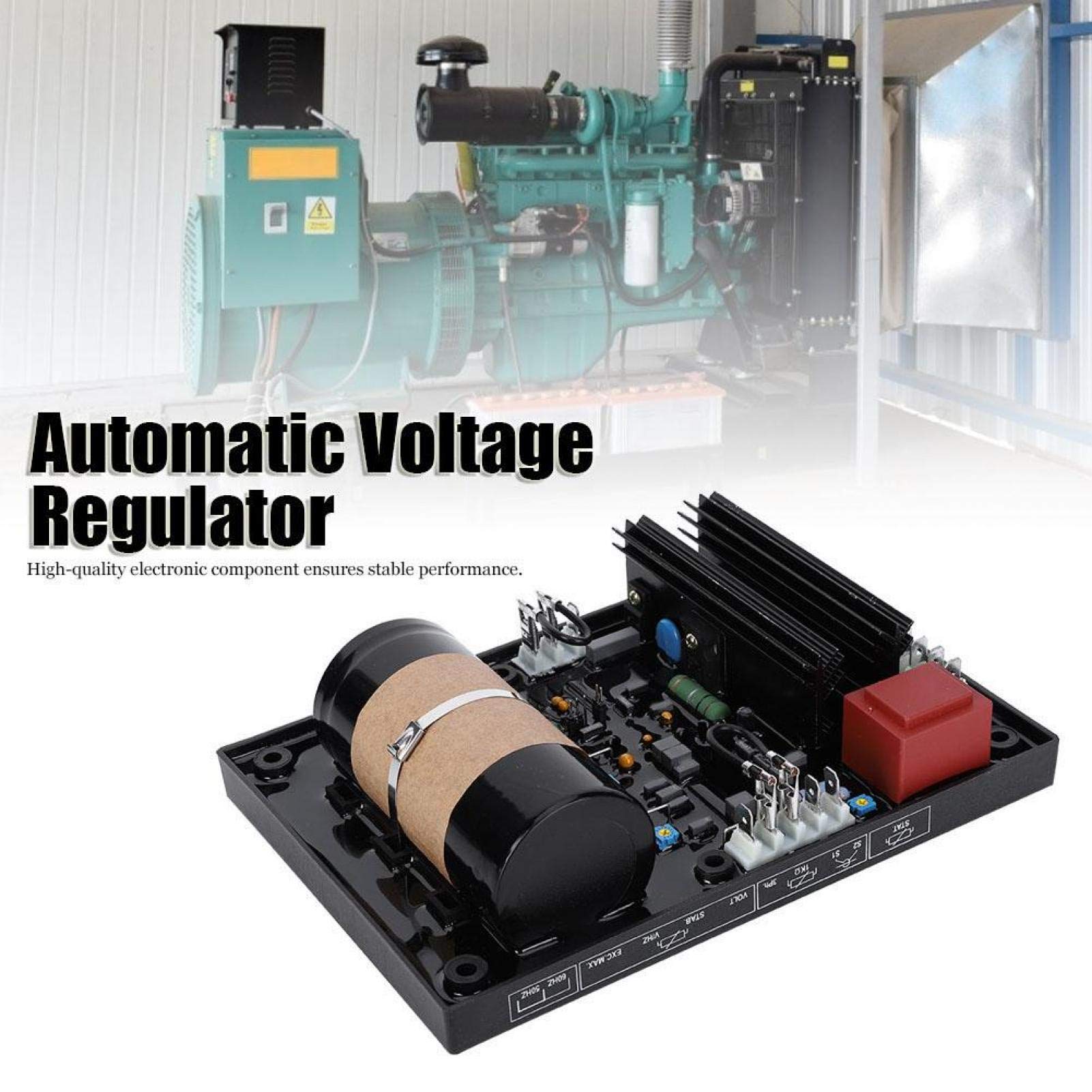 Regolatore di tensione automatico AVR R448, accessori per gruppi elettrogeni ad alta precisione, AVR per generatore 5000S/6000S/7000S, componenti elettrici
