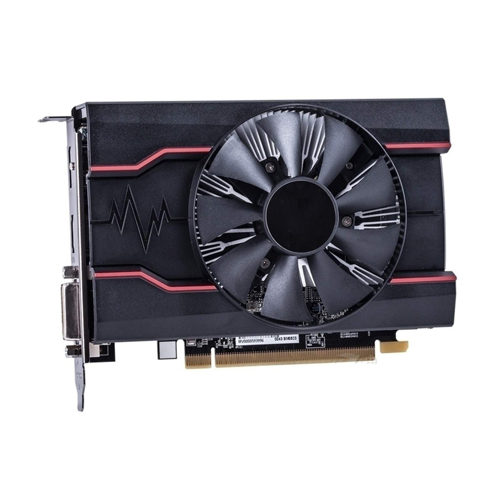 WSDSB Video Card Fit for Sapphire RX550 2GB GDDR5 Graphics Cards for AMD RX 500 Series Cards RX 550 
