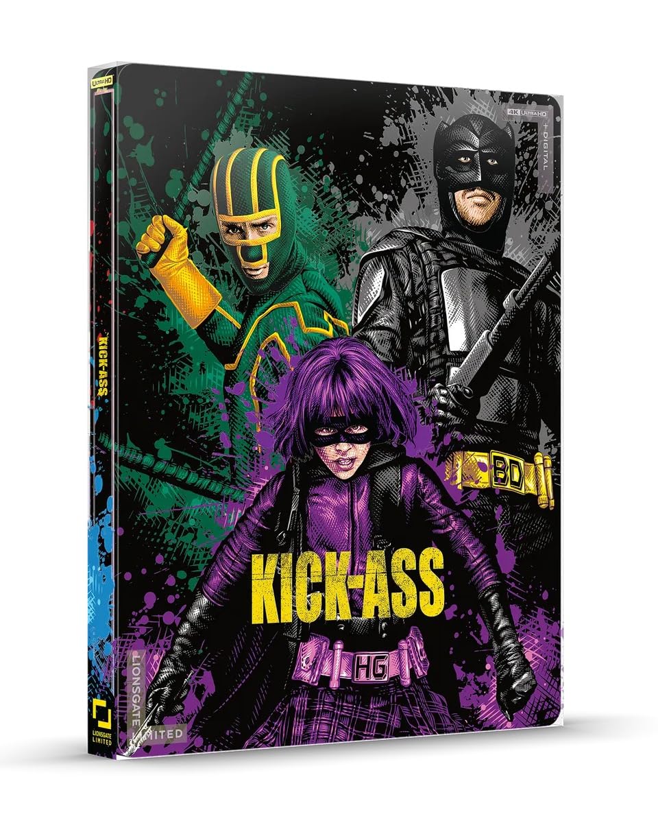 Kick-Ass 4K SteelBook Limited Edition (4K Ultra HD + Digital Copy)