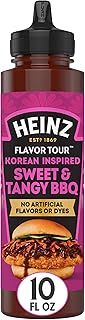 25 Recipes with Korean BBQ Sauce for Smoky Sweet Meals 2 Heinz Flavor Tour Korean Inspired Sweet & Tangy BBQ Sauce, 10 fl oz Bottle