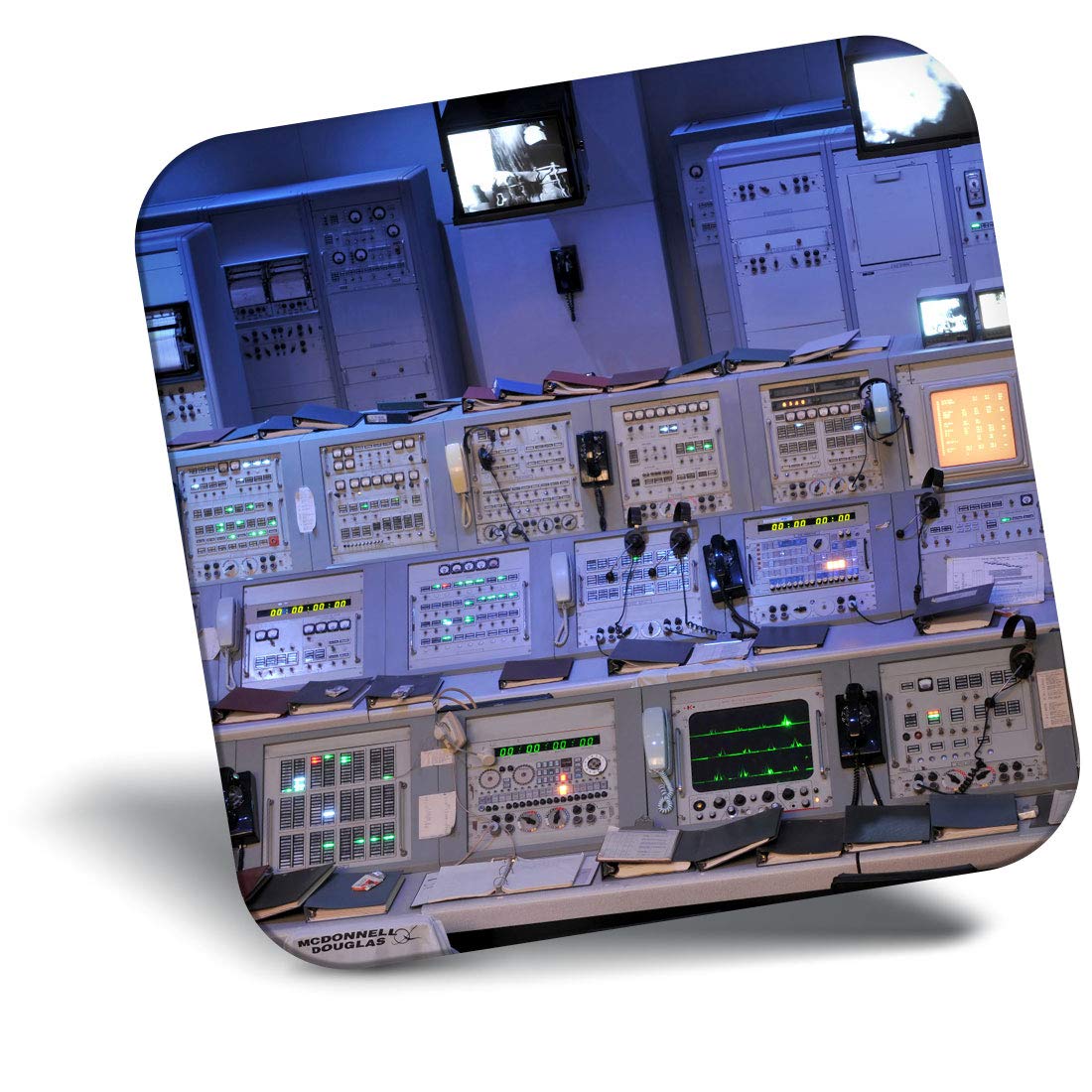 Destination Vinyl Ltd Fridge Magnet - Nasa Control Centre Space Center 21928