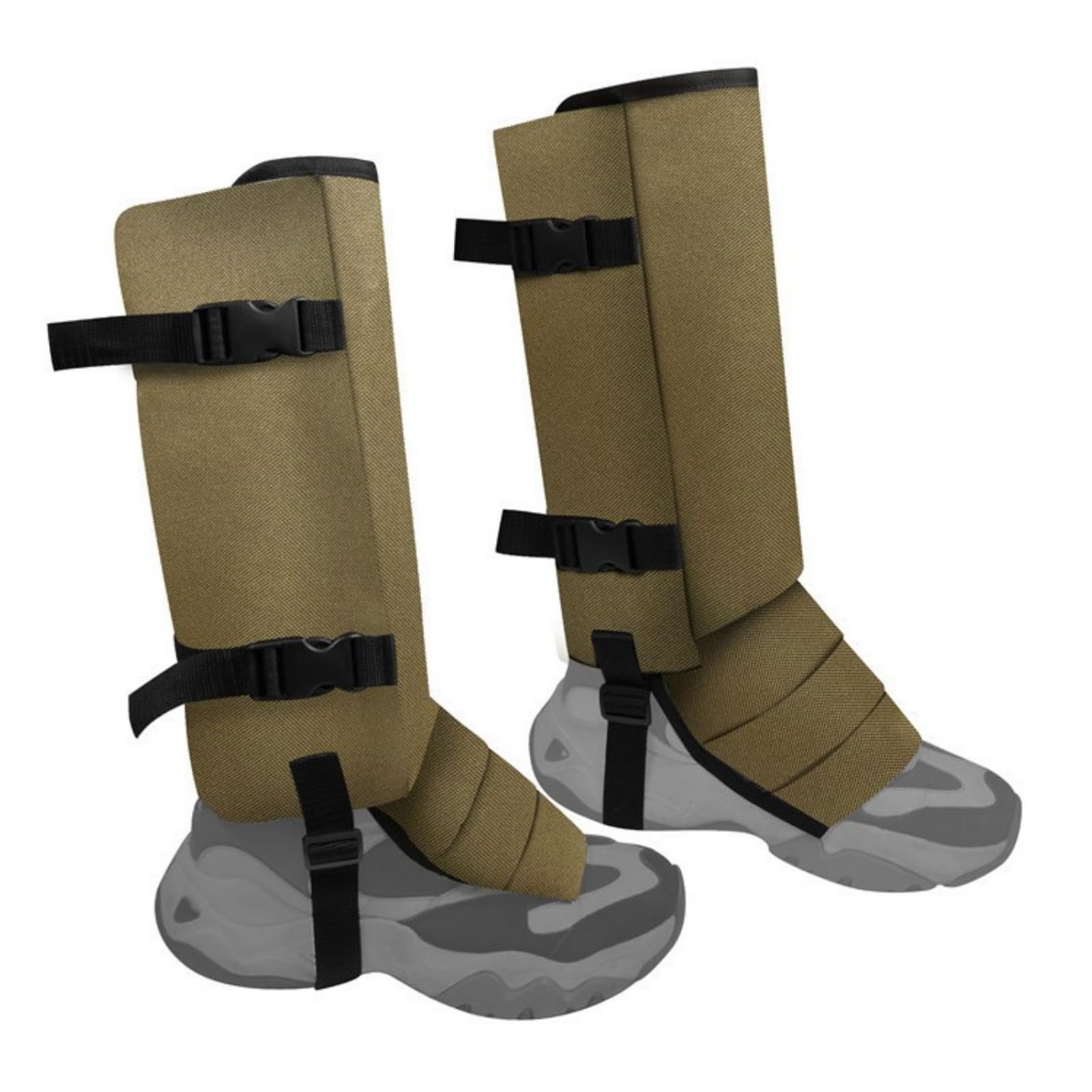 Gambali a prova di serpente regolabili ventilate per zaino in spalla escursionismo sopravvivenza all'aperto leggero serpente gambe sentinelle ventilate modificabili