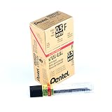 Pentel Super Hi-Polymer Refill, 0.5mm, Fine, F, 144 Pieces of Lead (C505-F) – view 1