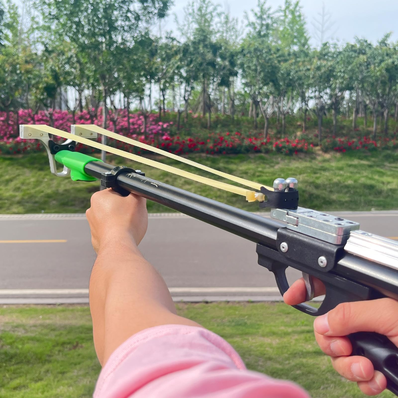 Catch&Hunt Professional Slingshot Rifle - Hunting & Shooting -6