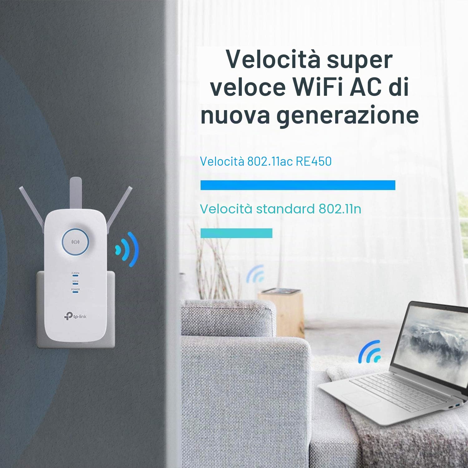 Wireless extender Tp-link 1300mb [RE450]