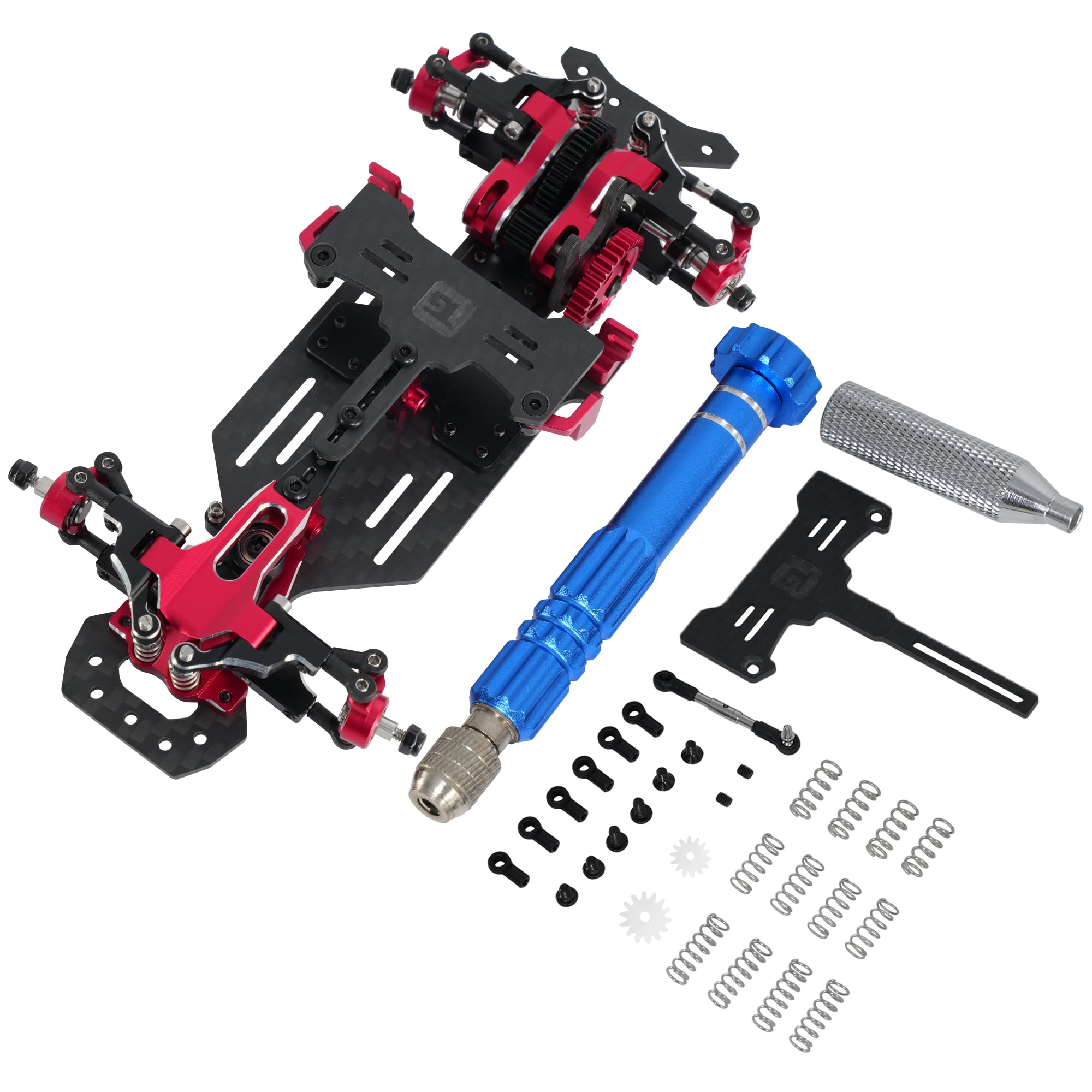 Amazon.com: 1/24 1/28 TG Racing Carbon Fiber Assembled Mini Rear