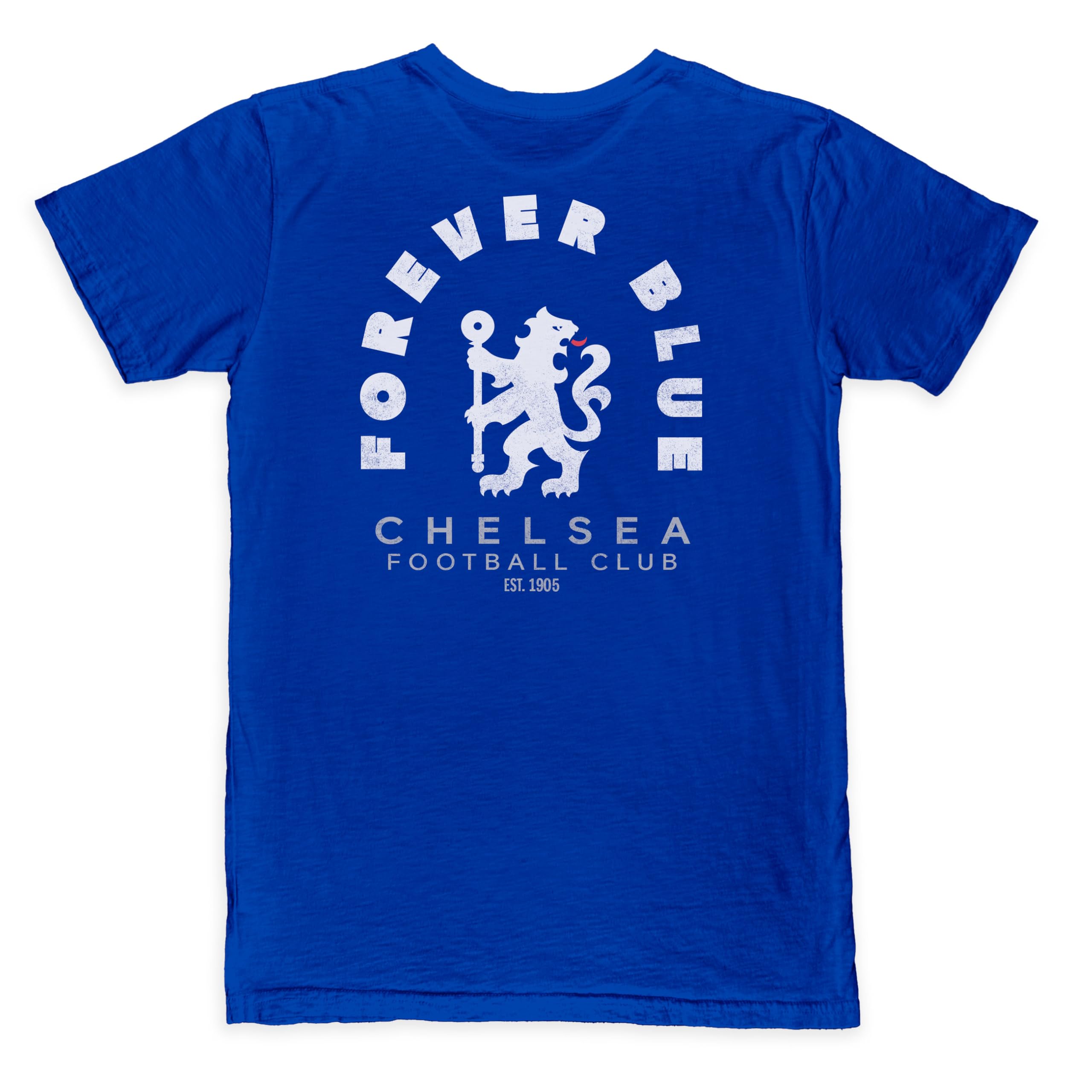 Chelsea FC Forever Blue Premium Cotton T-Shirt - Royal