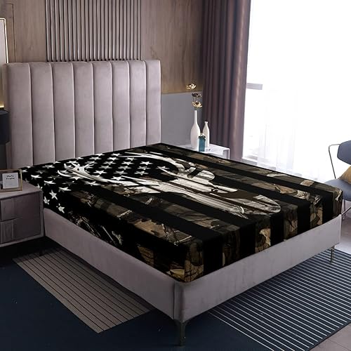 Miniatura 105 de Castle Fairy Juego de sábanas con temática de Halloween, tamaño Queen, juego de ropa de cama con estampado de animales de murciélagos negros