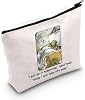 TOBGB Funny Frogs Gift Frog Zipper Pouch Bag Good Friends Gift Frog Sketch Cosmetic Bag Toad Gift Storybook GiftSaid Toad