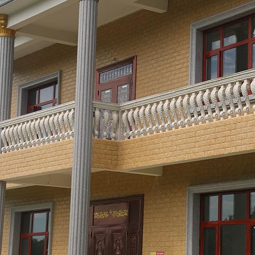 Miniatura 4 de 2 unidsset Balaustrada Moldes de columna de cemento de hormigón para bricolaje yeso de yeso decoración de jardín