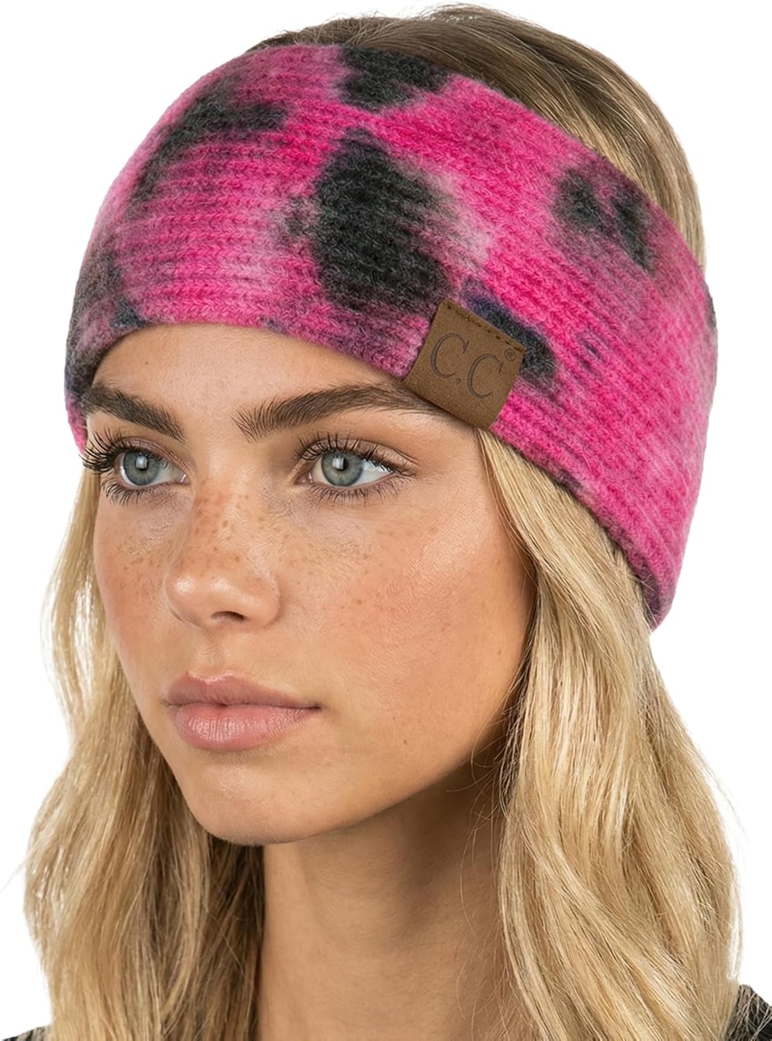 Funky Junque Women's Cozy Tie Dye Headband Ear Warmer - Stylish Winter Headwrap - Bright Hues, Neutral Tones, Value Packs