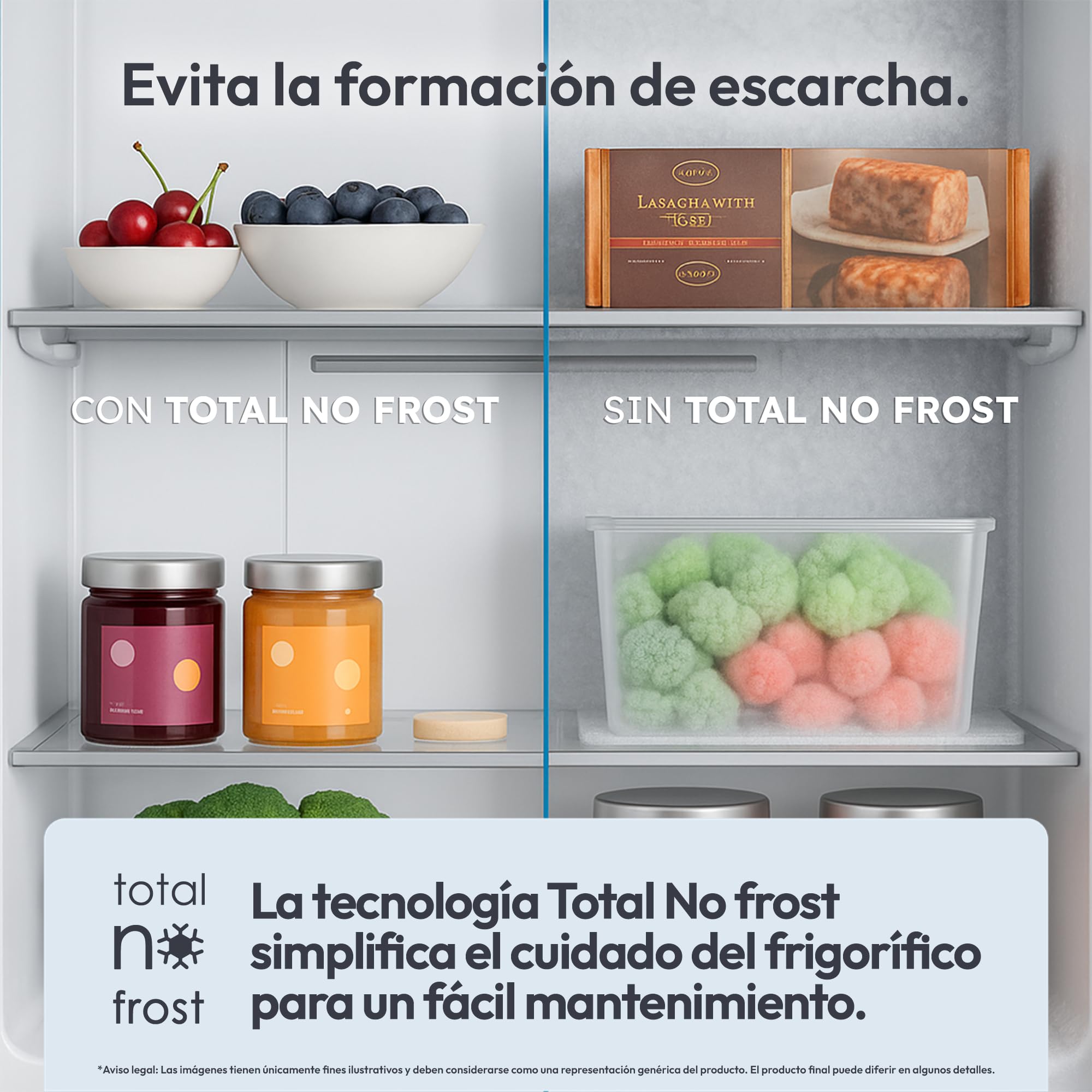 Candy CQS5T918EWX1, Frigorífico Americano 4 puertas, AnchoxAlto 91x183cm, Capacidad 560L, Total No Frost Circle+, Dispensador Agua, 2 Cajones Verduleros, Control Digital, Iluminación LED, 37DB, Inox