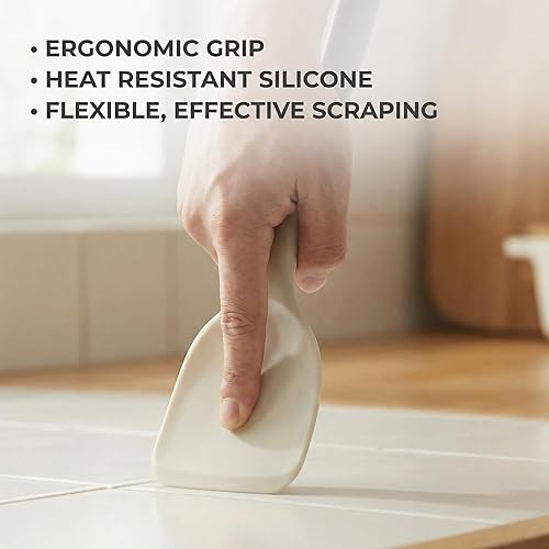 Miniatura 3 de Juego de utensilios de cocina de silicona, 6 piezas no plásticas 500°F resistentes al calor, sin BPA, aptas para lavavajillas, herramientas de