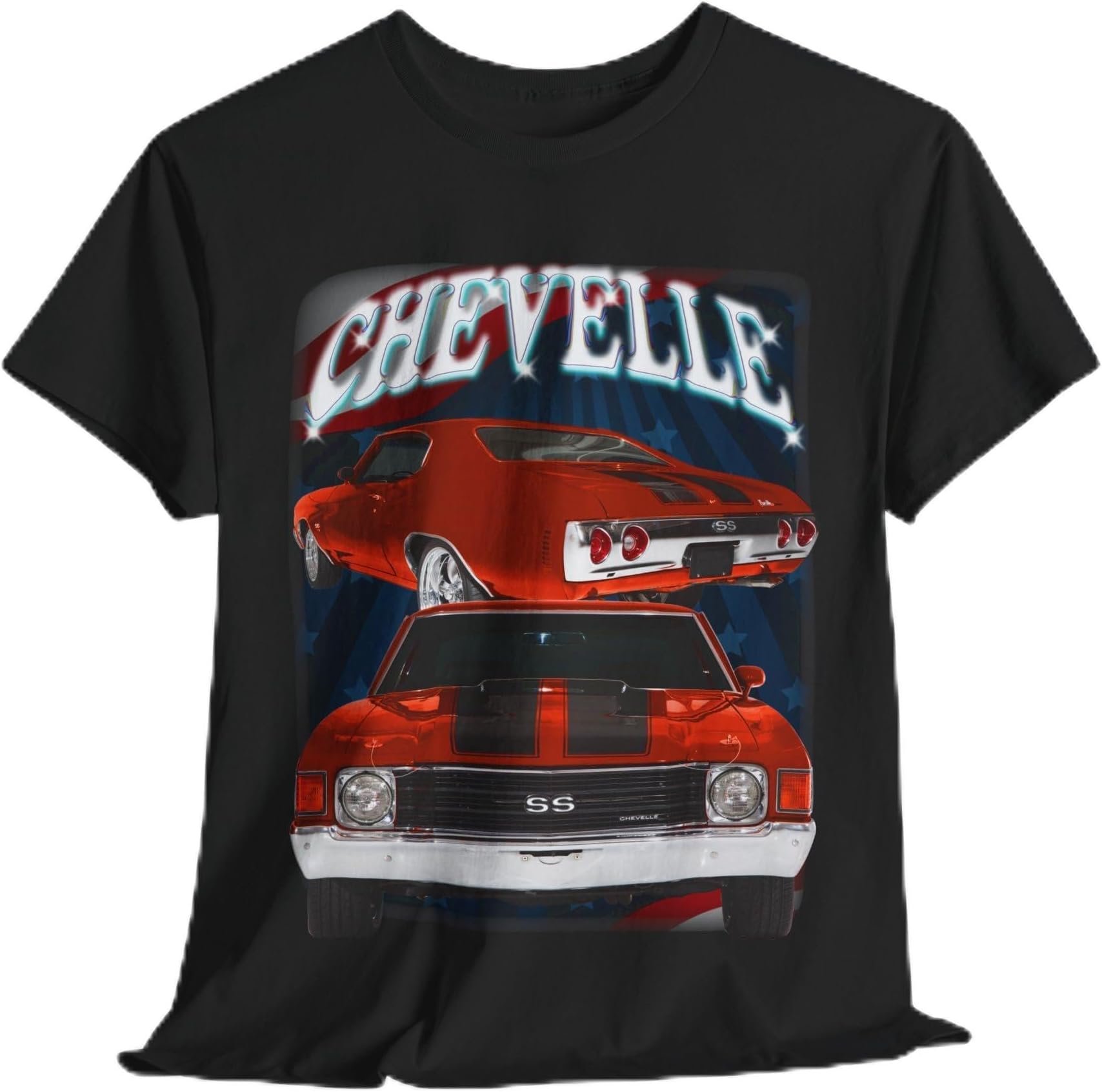 Red 1972 Chevelle Unisex Heavy Cotton Tee T Shirt Muscle car Great Gift