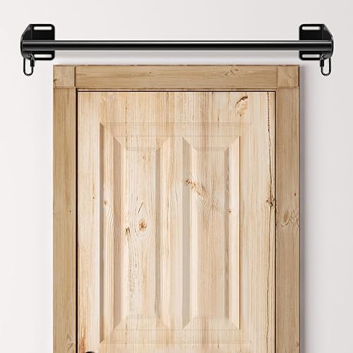 Miniatura 7 de SELEWARE Barra de dominadas de alta resistencia totalmente soldada para puerta, vigas y vigas  Barra de dominadas montada con ganchos de banda de