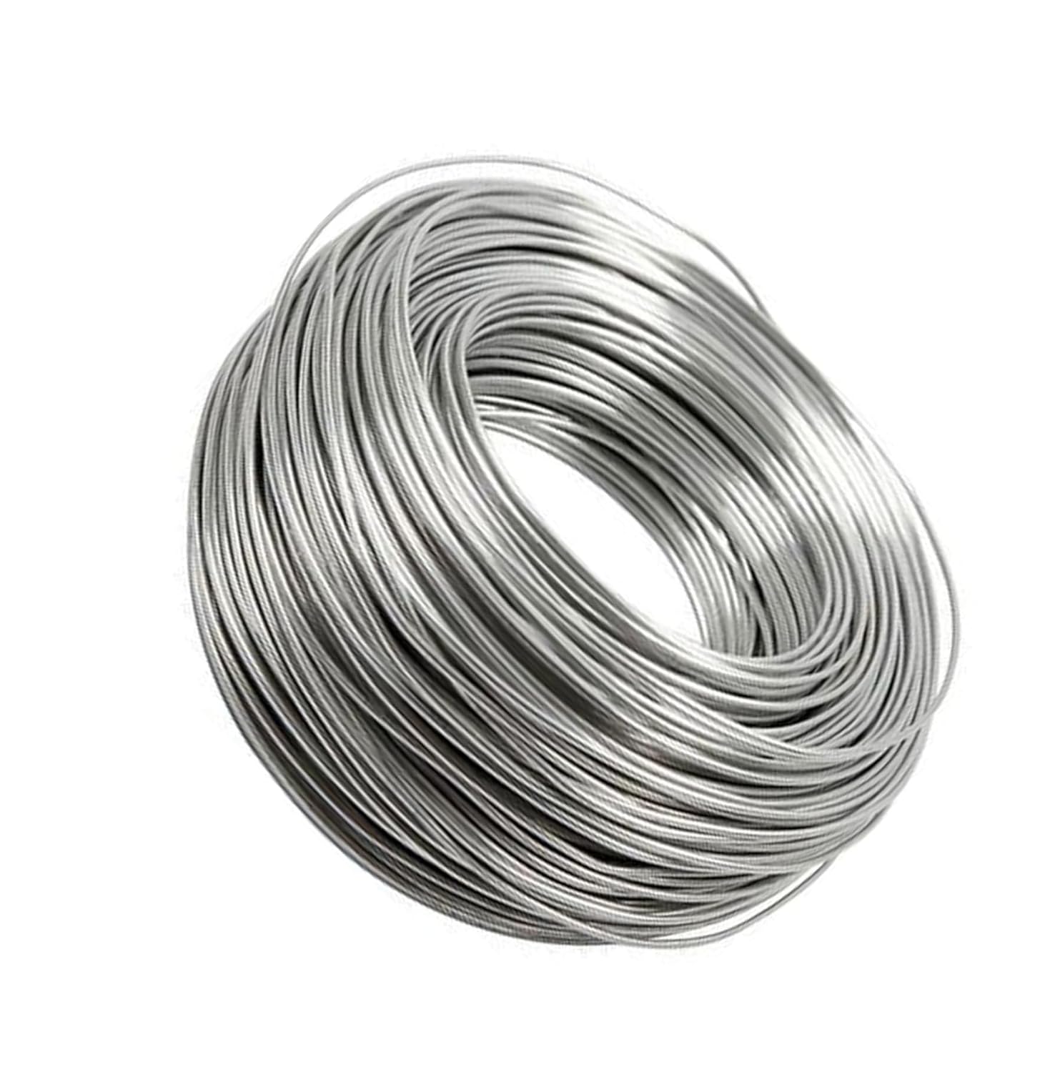 Aluminum Wire - 4.5-8mm Diameter, 1M Length - Pure Aluminum Craft Wire for DIY Projects and Scientific Research(8mm)