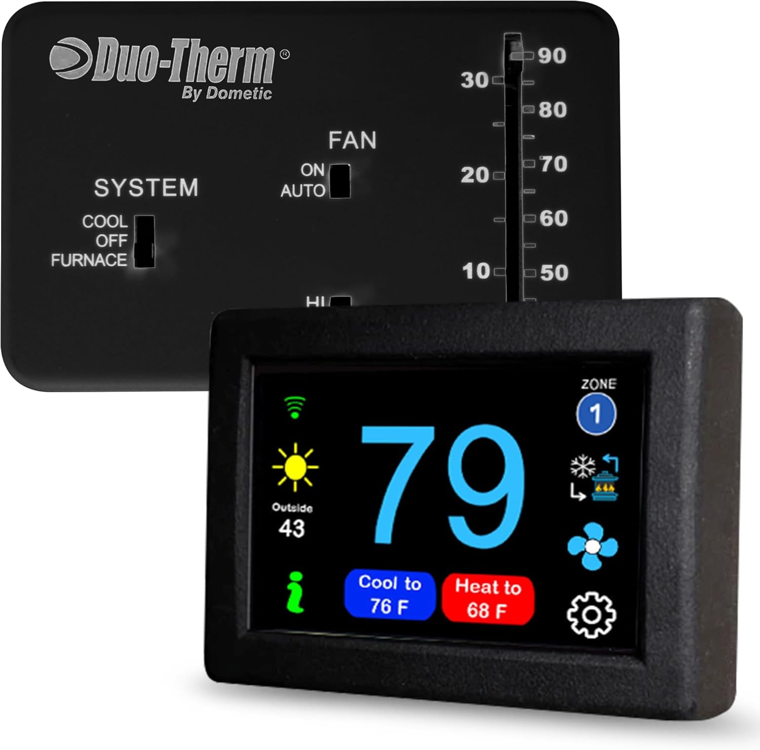 MICROAIR EasyTouch Digital WiFi or Bluetooth Thermostat